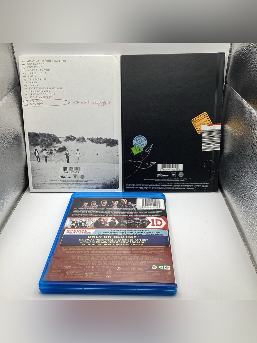One Direction Take Me Home & Up All Night CD Yearbook & This Is Us Blu-ray DVD - Picture 2 of 10